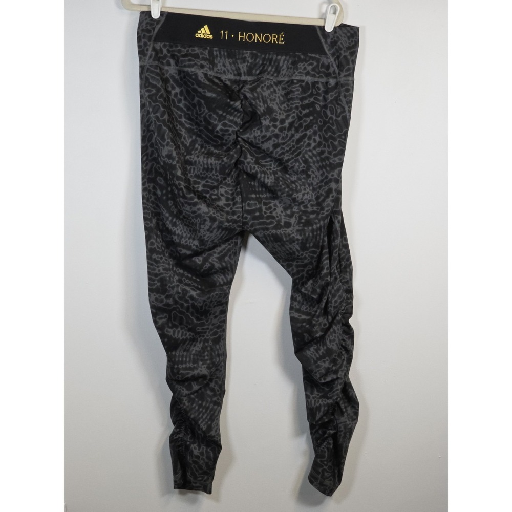 Adidas 11 Honore Studio Leggings Grey Black 3X Athletic Yoga Performance - Picture 3 of 8